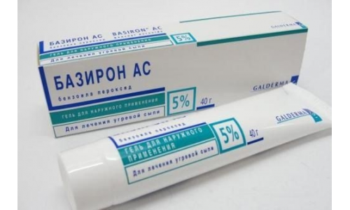 Базирон АС, гель для наружн примен 5% 40г