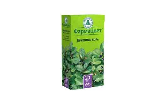 Крушина кора, фильтр-пакеты 1,5г №20