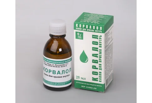 Корвалол капли д/внутр примен 25мл