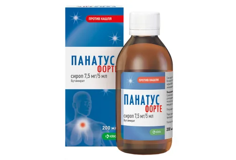 Панатус Форте, сироп 7,5мл/5мл 200мл