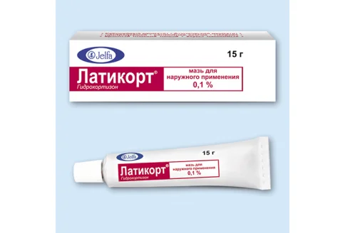 Латикорт, мазь для наруж примен 0,1% 15г
