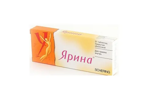 Ярина, таблетки ппо 3мг+0,03мг №21