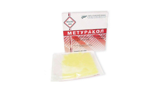 Губка Метуракол 90ммX90мм для закрытия ран