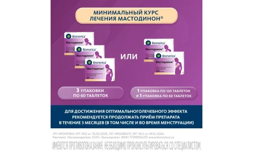 Мастодинон, таблетки №60 фото 6