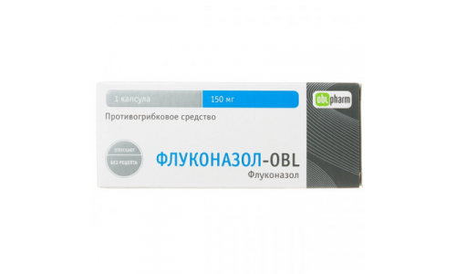 Флуконазол OBL, капсулы 150мг №1