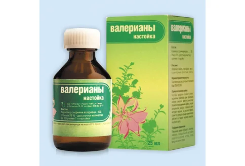 Валерианы, настойка 25мл