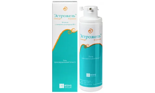 Эстрожель гель трансдерм 0,06% фл с помп-дозат 80г