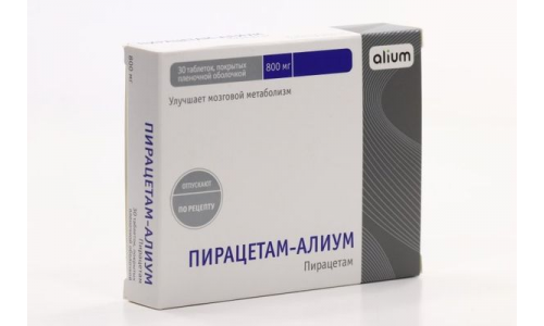 Пирацетам-Алиум, таблетки ппо 800мг №30