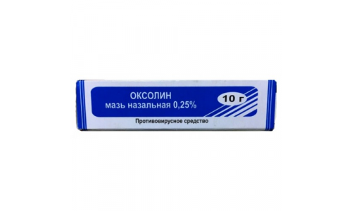 Оксолин-Акос мазь наз 0,25% 10г