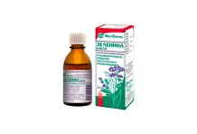Зеленина, капли капли для внутр примен 25мл