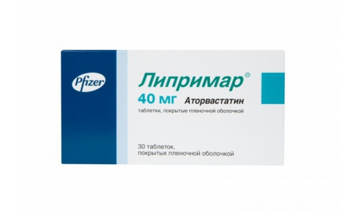 Липримар, таблетки ппо 40мг №30