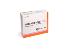 Энтерофурил, капсулы 200мг №16