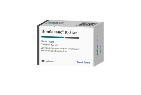Йодбаланс, Таблетки 100Мкг №100