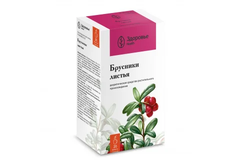 Брусника листья, фильтр-пакеты 1,5г №20