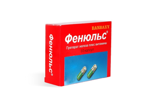 ФЕНЮЛЬС, КАПСУЛЫ №30
