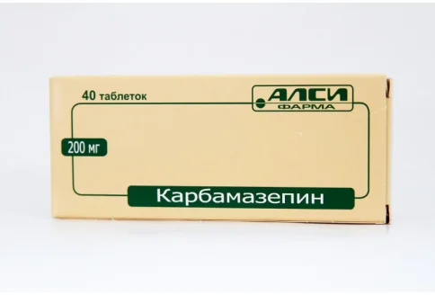 Карбамазепин АЛСИ, таблетки 200мг №40