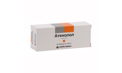 Атенолол таб 100мг №30