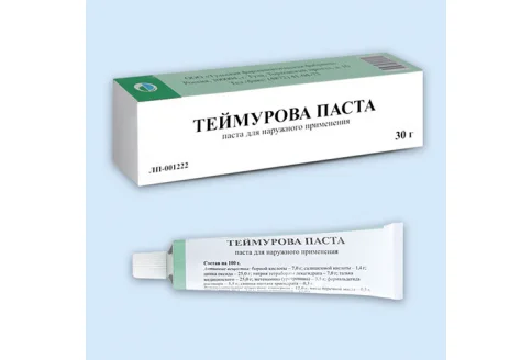 Теймурова Паста, паста для наруж примен 50г