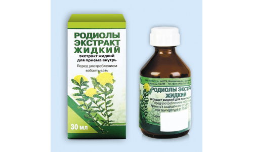 Родиола Розовая экстр жидк 30мл