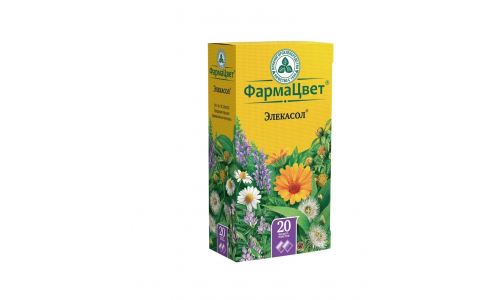 Сбор Элекасол, фильтр-пакеты 2г №20