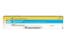 Долгит, гель для наруж примен 5% 100г