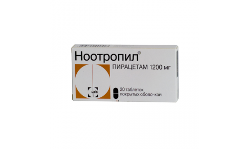 Ноотропил, таблетки по 1,2г №20