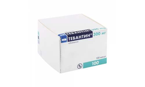 ТЕБАНТИН, КАПСУЛЫ 300МГ №100 