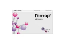 Гептор, таблетки по кишечнораств 400мг №20