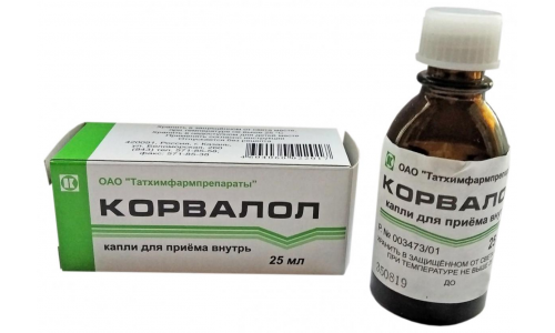 Корвалол капли д/внутр примен 25мл