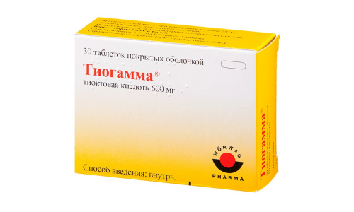 ТИОГАММА, ТАБЛЕТКИ 600МГ №30