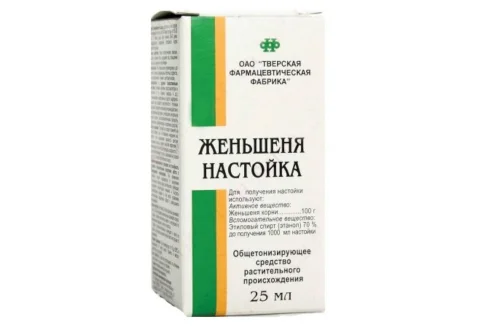 Жень-Шень настойка фл 25мл