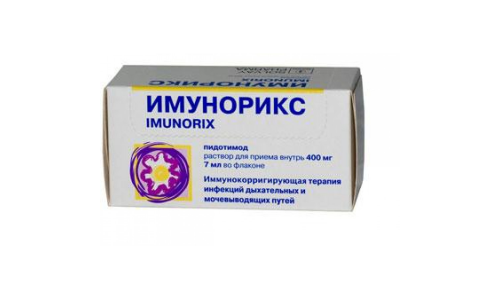 Имунорикс, раствор для внутр примен 400мг фл 7мл №10