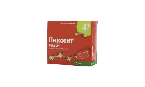 Пиковит, таблетки по №60