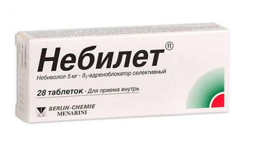 Небилет, таблетки 5мг №28 фото 2
