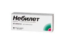Небилет, таблетки 5мг №28
