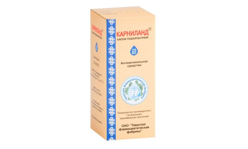 Карниланд капли подъязычн 25мл