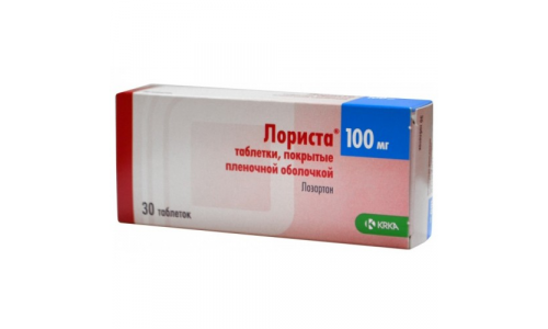 Лориста, таблетки ппо 100мг №30