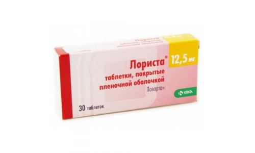 Лориста, таблетки ппо 12,5мг №30