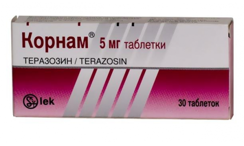 Корнам, таблетки 5мг №30