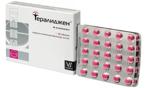Тералиджен, таблетки ппо 5мг №50 фото 3
