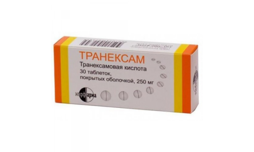 Транексам, таблетки ппо 250мг №30