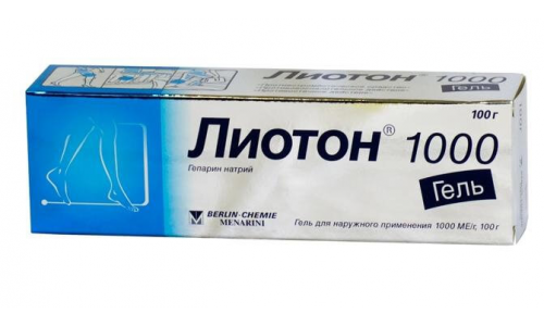 Лиотон 1000, гель для наружн примен 100г