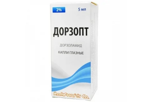 Дорзопт, капли глазн 2% 5мл