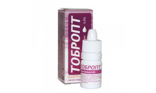 Тобропт, капли глазн 0,3% 5мл