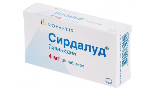 Сирдалуд, таблетки 4мг №30
