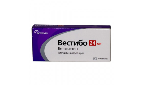 ВЕСТИБО,ТАБЛЕТКИ 24МГ №30
