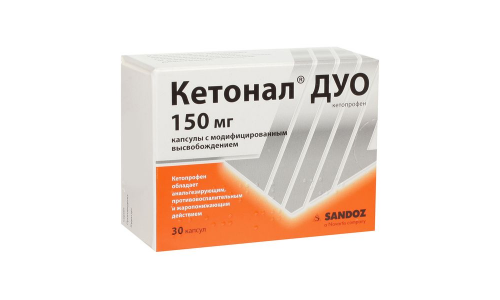 Кетонал Дуо, капсулы с модиф высвоб 150мг №30 фото 2