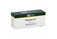ФОРМЕТИН, таблетки 500МГ №60