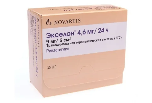 Экселон ттс, 4,6мг+24ч пак №30