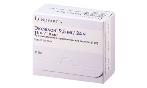 Экселон ттс, 9,5мг+24ч пак №30